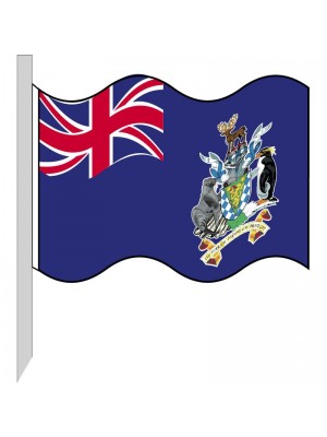 Bandiera Georgia del Sud e Isole Sandwich Australi 130-GS