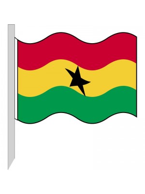 Bandera Ghana 130-GH