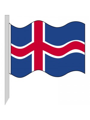 Bandiera Islanda 130-IS