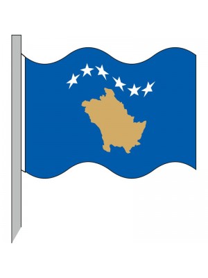 Bandiera Kosovo 130-XK