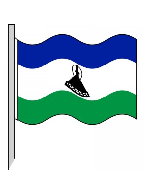 Bandera Lesoto 130-LS
