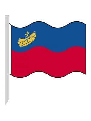 Bandiera Liechtenstein 130-LI