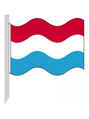 Luxembourg Flag 130-LU