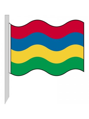 Bandera Mauricio 130-MU