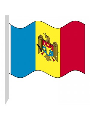 Bandiera Moldavia 130-MD