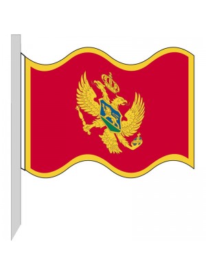 Bandiera Montenegro 130-ME