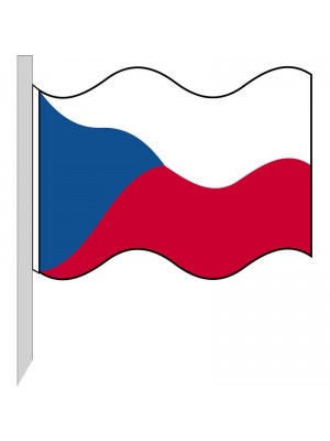 Bandiera Repubblica Ceca 130-CZ