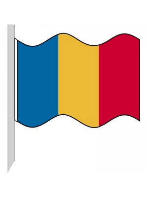 Bandiera Romania 130-RO