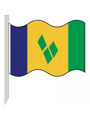 Saint Vincent and the Grenadines Flag 130-VC