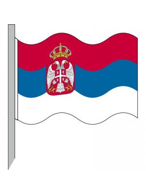Bandera Serbia 130-RS
