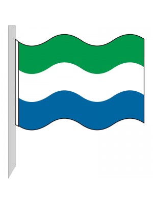 Bandera Sierra Leona 130-SL