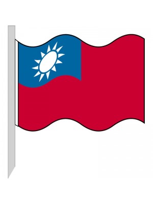 Taiwan Flag 130-TW