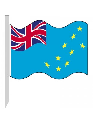 Bandera Tuvalu 130-TV