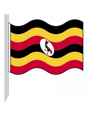 Bandera Uganda 130-UG