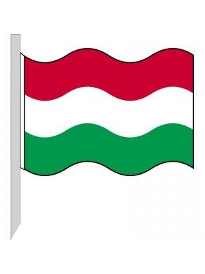 Hungary Flag 130-HU