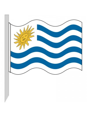 Bandera Uruguay 130-UY