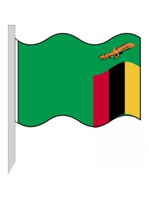 Bandera Zambia 130-ZM