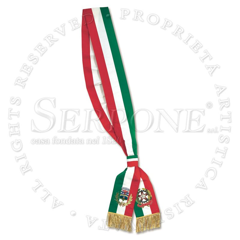 La fascia tricolore italiana 